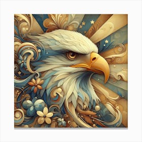 Creative Wild Animal Representation 15 Canvas Print