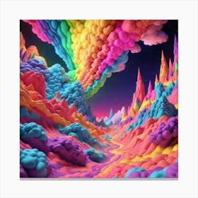 Psychedelic Art 9 Canvas Print