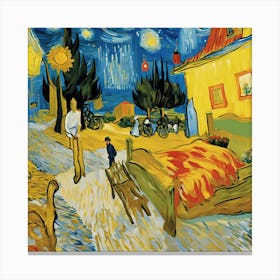 Starry Night 19 Canvas Print