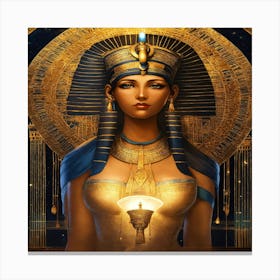 Egyptian Goddess Canvas Print