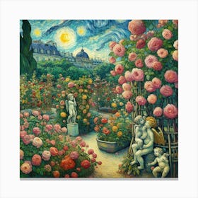 Rose Garden 1 Canvas Print