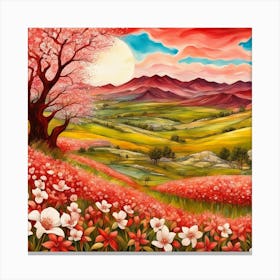 Cherry Blossoms 4 Canvas Print