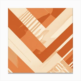 Abstract Orange Canvas Print