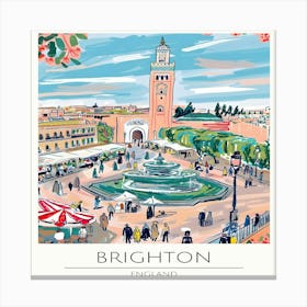 Brighton Canvas Print