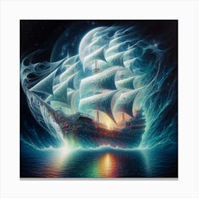 Ship Of The Dead Canvas Print