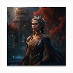 Lady of the Sanctuary Canvas Print