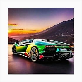 Lamborghini Canvas Print