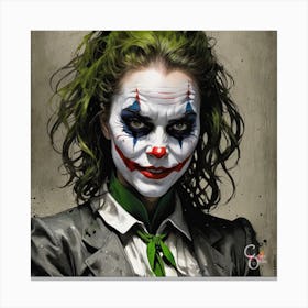 Joker 3 Canvas Print