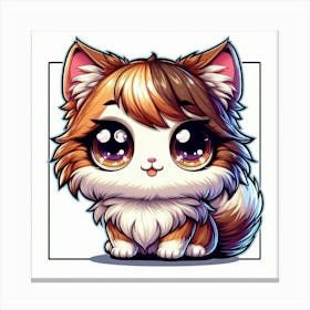 Cute Kitten 6 Canvas Print