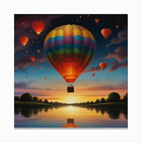 Hot Air Balloons Canvas Print