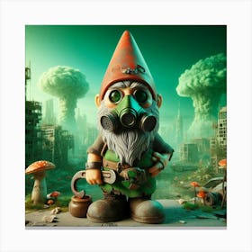 Garden Gnome Canvas Print