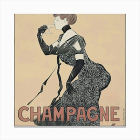 Champagne D'Or Canvas Print