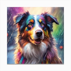 Australian Shepherd Canvas Print