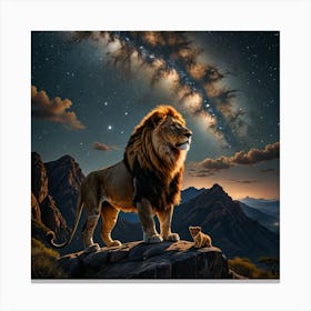 Lion King 1 Canvas Print