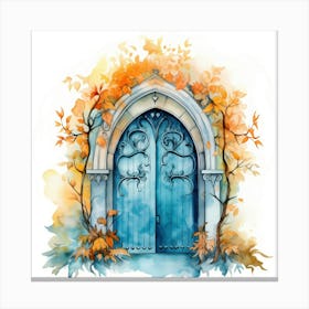 Blue Door Canvas Print