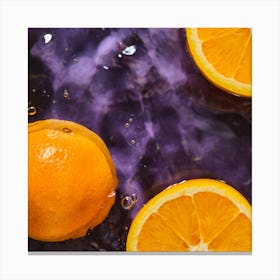 Oranges In Water 1 Canvas Print