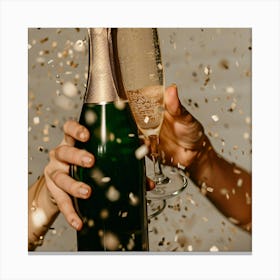 Champagne Toast 1 Canvas Print