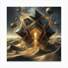 Sands Of Time 4 Canvas Print