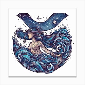 The Aquarius Canvas Print