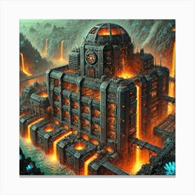 Thermal Barracks Canvas Print