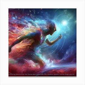 Dreaming Man Canvas Print