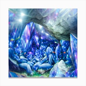 Cave Of Crystals Toile