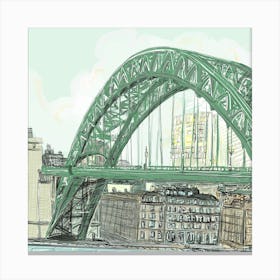 The Tyne Bridge Canvas Print
