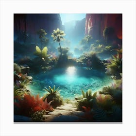 World Of Fantasy Canvas Print