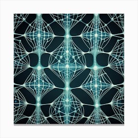 Abstract Fractal Pattern 3 Canvas Print