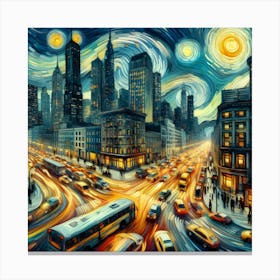 Starry Night 15 Canvas Print