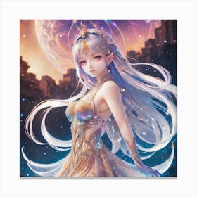 Anime Girl Canvas Print