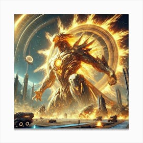 Helios Converted Canvas Print