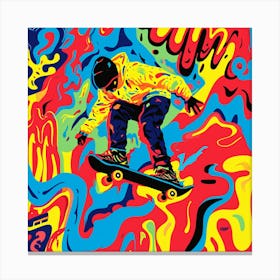 Skateboarder 5 Canvas Print