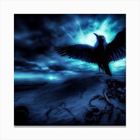 CrowB Canvas Print