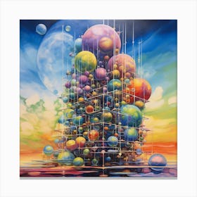 'The Spheres' Canvas Print