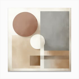 Geometric Serenity Canvas Print