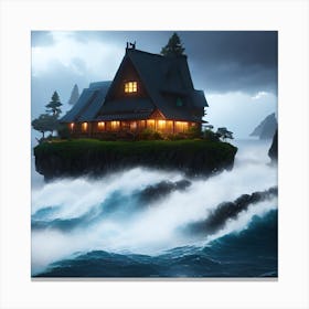 House On A Rock Canvas Print