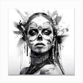 Day Of The Dead 12 Canvas Print
