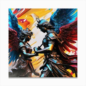 Angel 17 Canvas Print