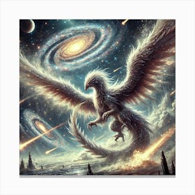 Zephyra The Gale Beast Canvas Print