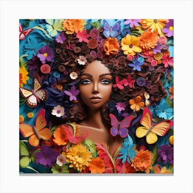 Afrofuturism 81 Canvas Print