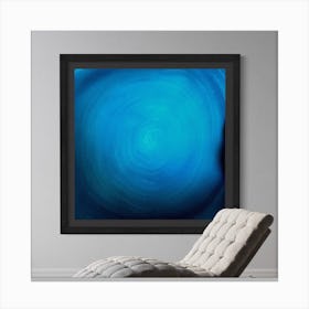 Everything blue Canvas Print