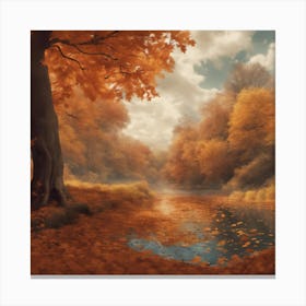 Autumn Forest Canvas Print