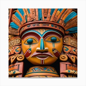 Totem Pintado Canvas Print