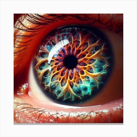 Eye Of The Artist Canvas Print