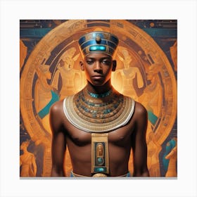 Divine Melanin Prince 777 Canvas Print