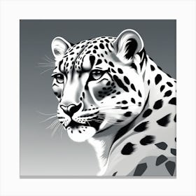 Snow Leopard 15 Canvas Print