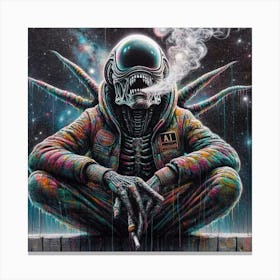 Alien 8 Canvas Print