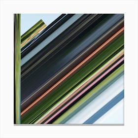 The Stripes Of The Day · Diagonale Canvas Print