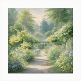 Garden Path 8 Canvas Print